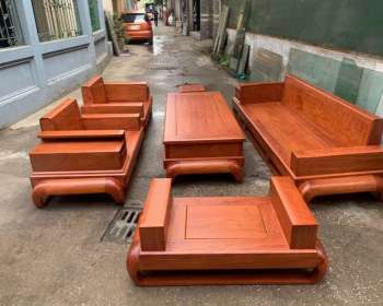 Sự thanh lịch được tạo nên: Bộ sofa gỗ hương cho sự thoải mái và phong cách SF115
